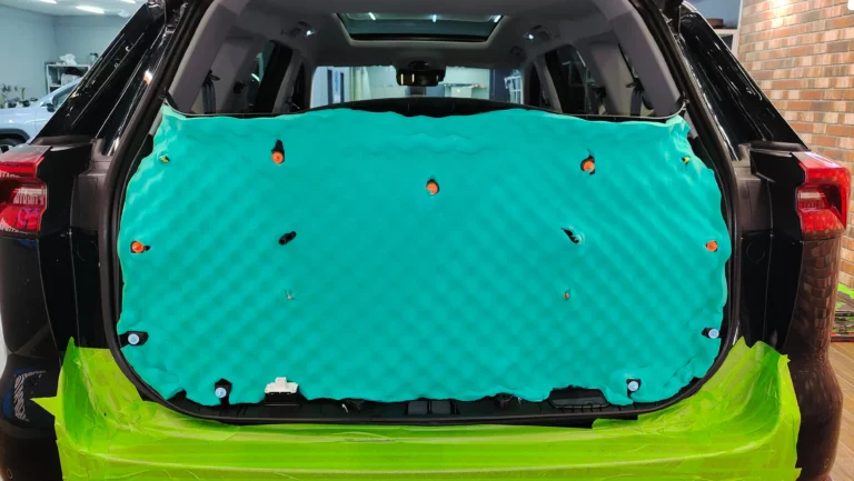 Шумоизоляция дверей Chery Tiggo 8 Pro Max-4