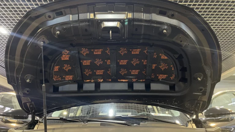 Шумоизоляция капота Exeed TXL 2022-2
