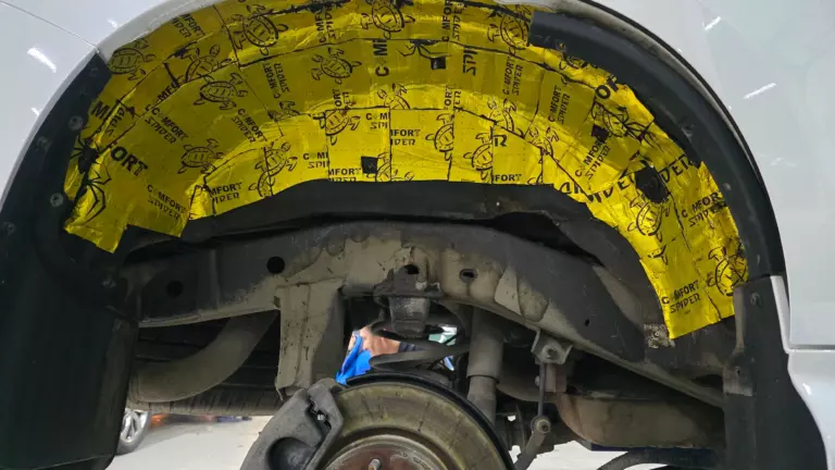 Шумоизоляция арок Haval h9-8