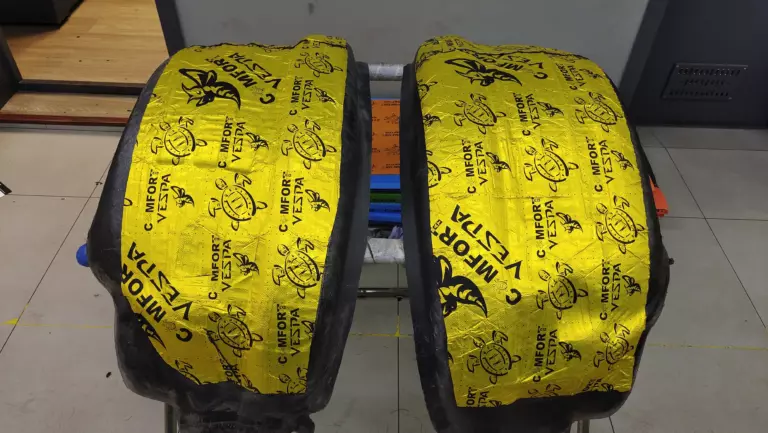 Шумоизоляция арок Toyota Land Cruiser 200-1