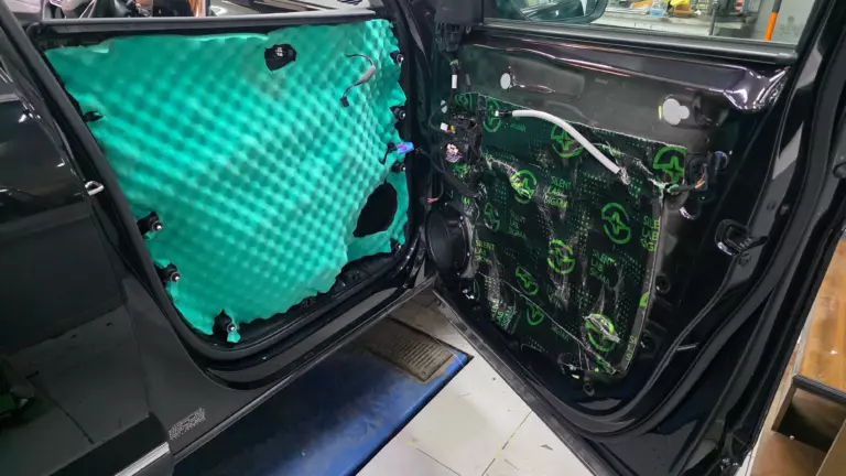 Шумоизоляция дверей Volkswagen Teramont-4