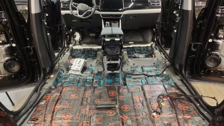 Шумоизоляция пола Volkswagen Teramont-2
