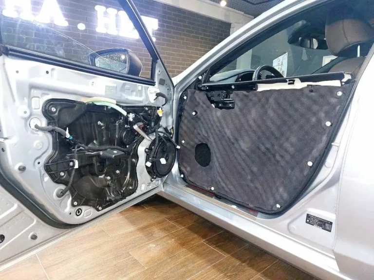 Шумоизоляция дверей Mazda 6-4
