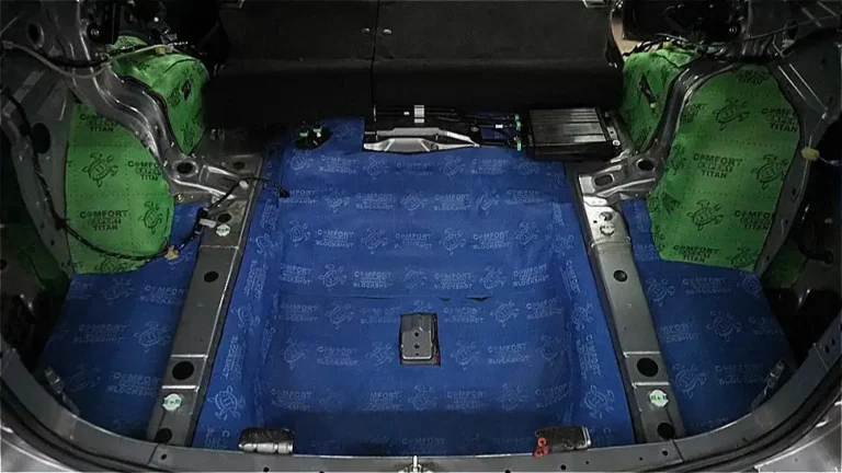 шумоизоляция багажника Subaru Forester 2011-5
